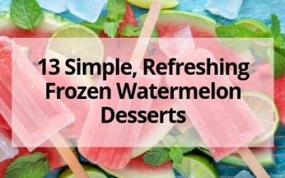 13 Simple, Refreshing Frozen Watermelon Desserts