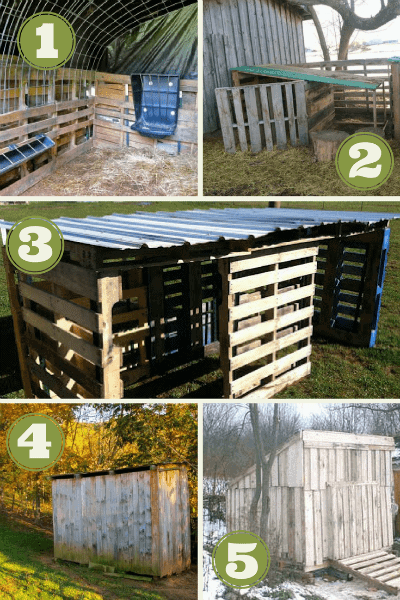 recycle pallet shed