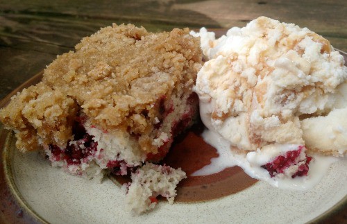 Delicious Wild Berry Buckle for Summer!