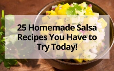 25 Homemade Salsa Recipes You Have to Try Today!