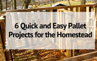 6 Quick and Easy Pallet Projects for the Homestead