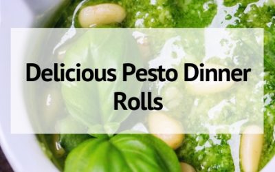 Delicious Pesto Dinner Rolls