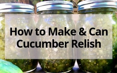 Homemade Easy Pickle Relish (+ Canning Directions!)