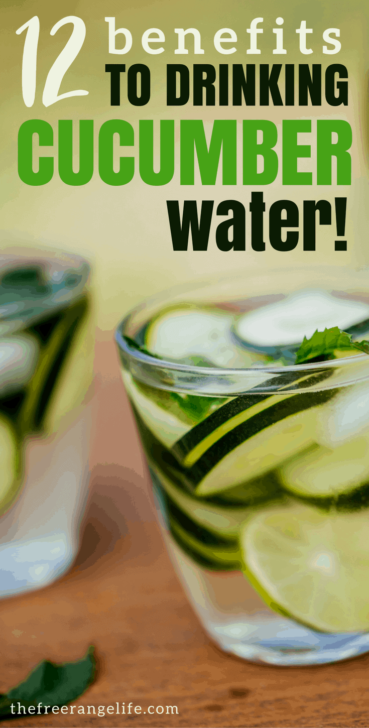 Cucumber Infused Water: Do you need to drink more water? Learn about the benefits of cucumber water and why you should add this drink as part of your day to stay healthy!