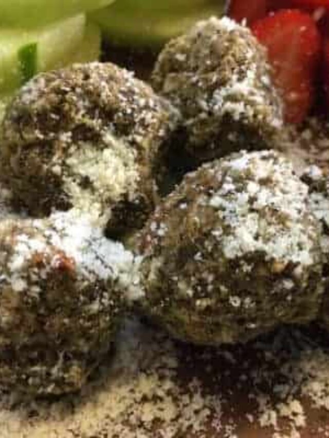 Baked Eggplant Meatballs- A Vegetarian Recipe Story