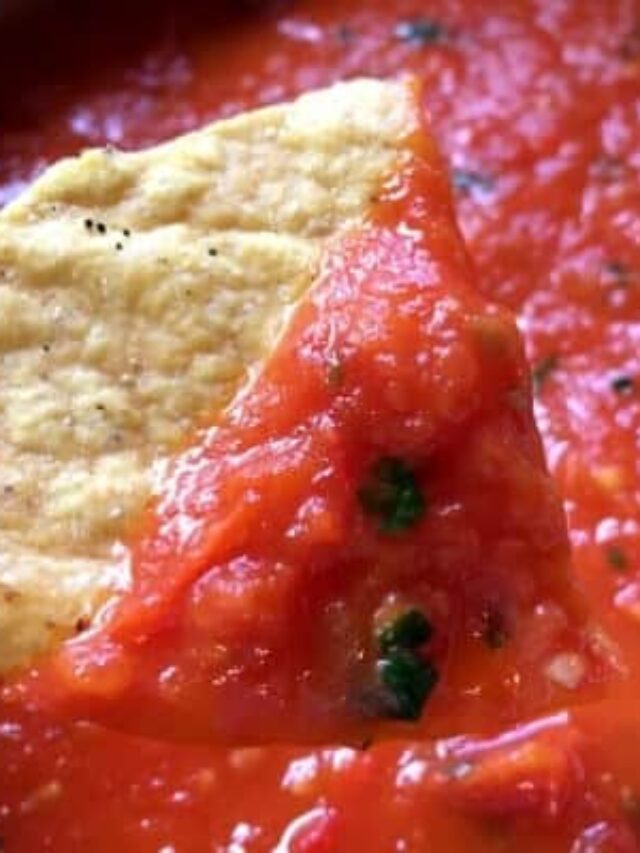 How to Make Fresh Roasted Tomato Salsa Story