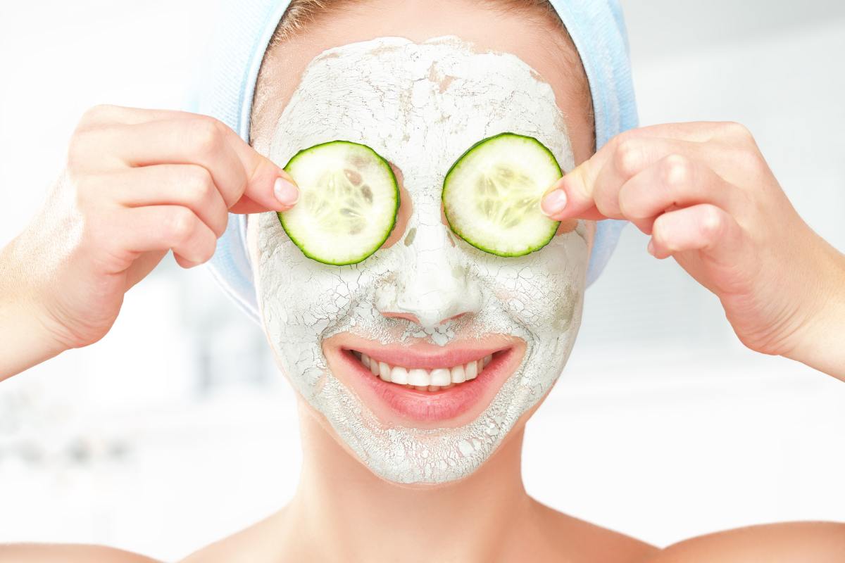 cucumber eye mask