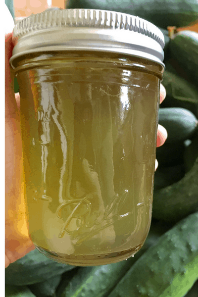 Preserve cucumber by making sweet cucumber jelly