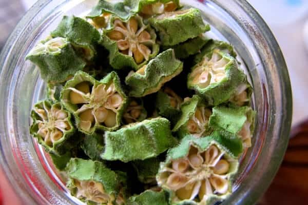 dried okra chips recipe