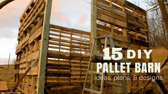 15 DIY Pallet Shed, Barn, and Building Ideas - The Free ...
