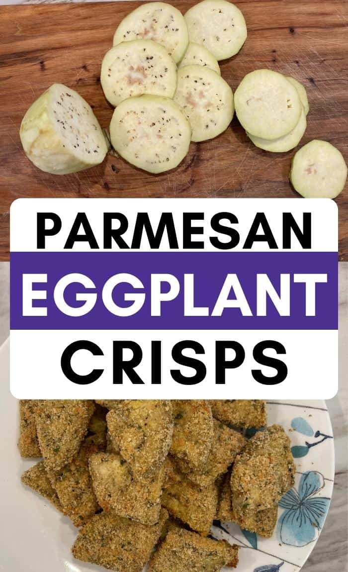 parmesan eggplant crisps