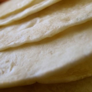 homemade flour tortillas