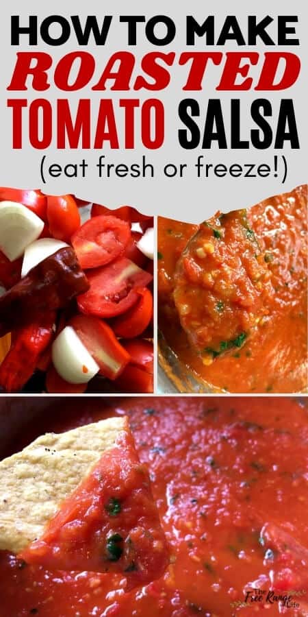 How to Make Fresh Roasted Tomato Salsa