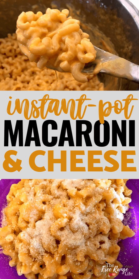 instant pot macaroni and cheese nom nom