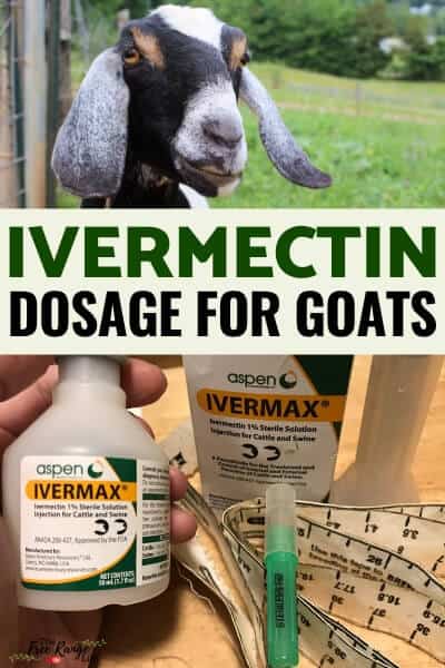 ivermectin dosage for goats