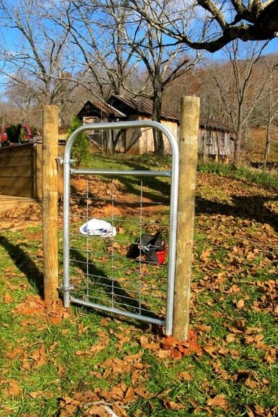 metal tube gate for fencing