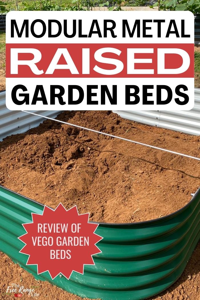 modular metal raised beds