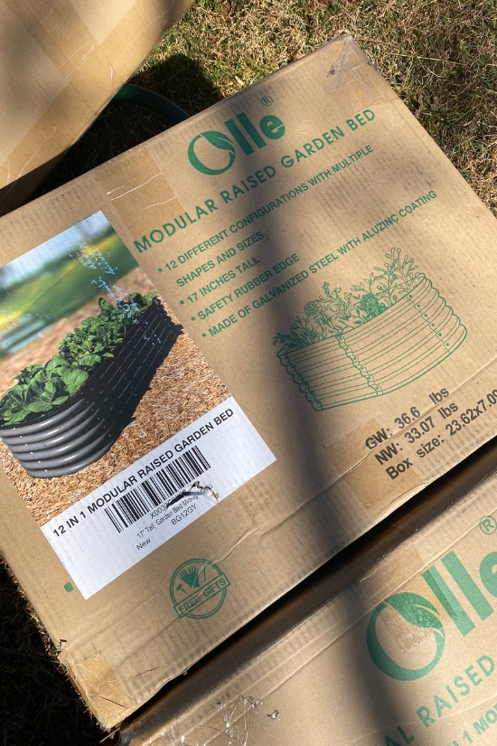 Olle garden bed in box