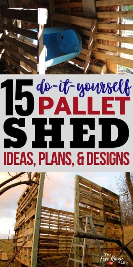 Do you need a livestock barn or storage shed? Try out some of these amazing DIY Pallet Shed, Barn, and Building Ideas that use free pallet wood as a base!