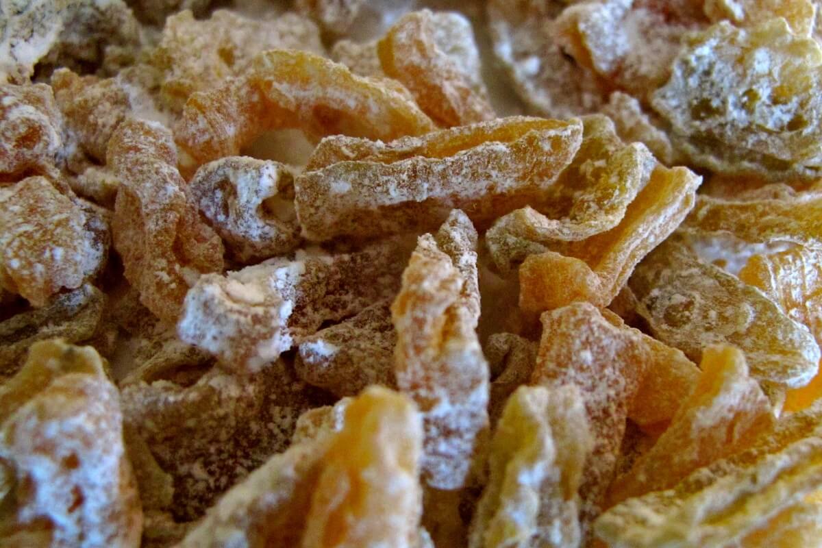 dried pineapple zucchini candy