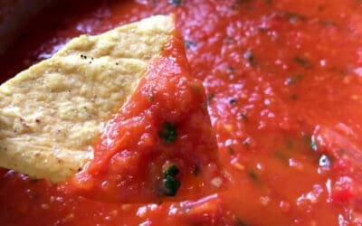 How to Make Fresh Roasted Tomato Salsa