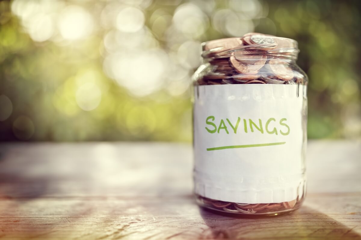 savings to stop being broke