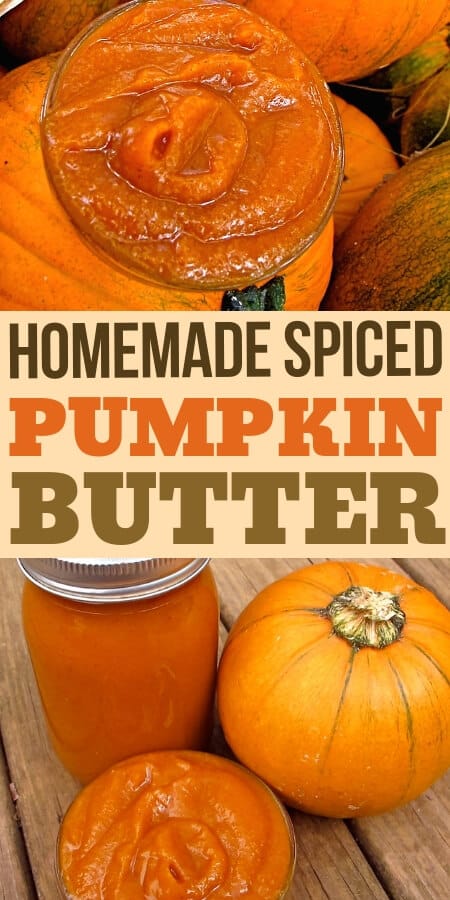 Homemade Spiced Pumpkin Butter