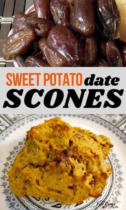 sweet potato date scones recipe