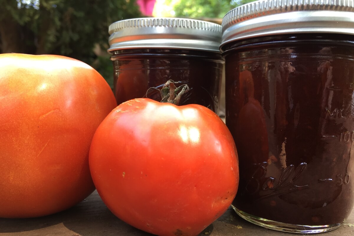 Sticky, Sweet CrockPot Tomato Jam