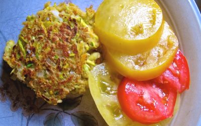 Mock Zucchini Crab Cakes (Just Like the Real Thing!)